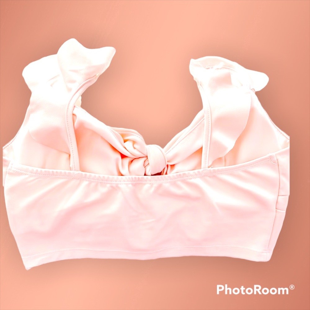 SHEIN Ruffle Crop Top - Picture 3 of 4